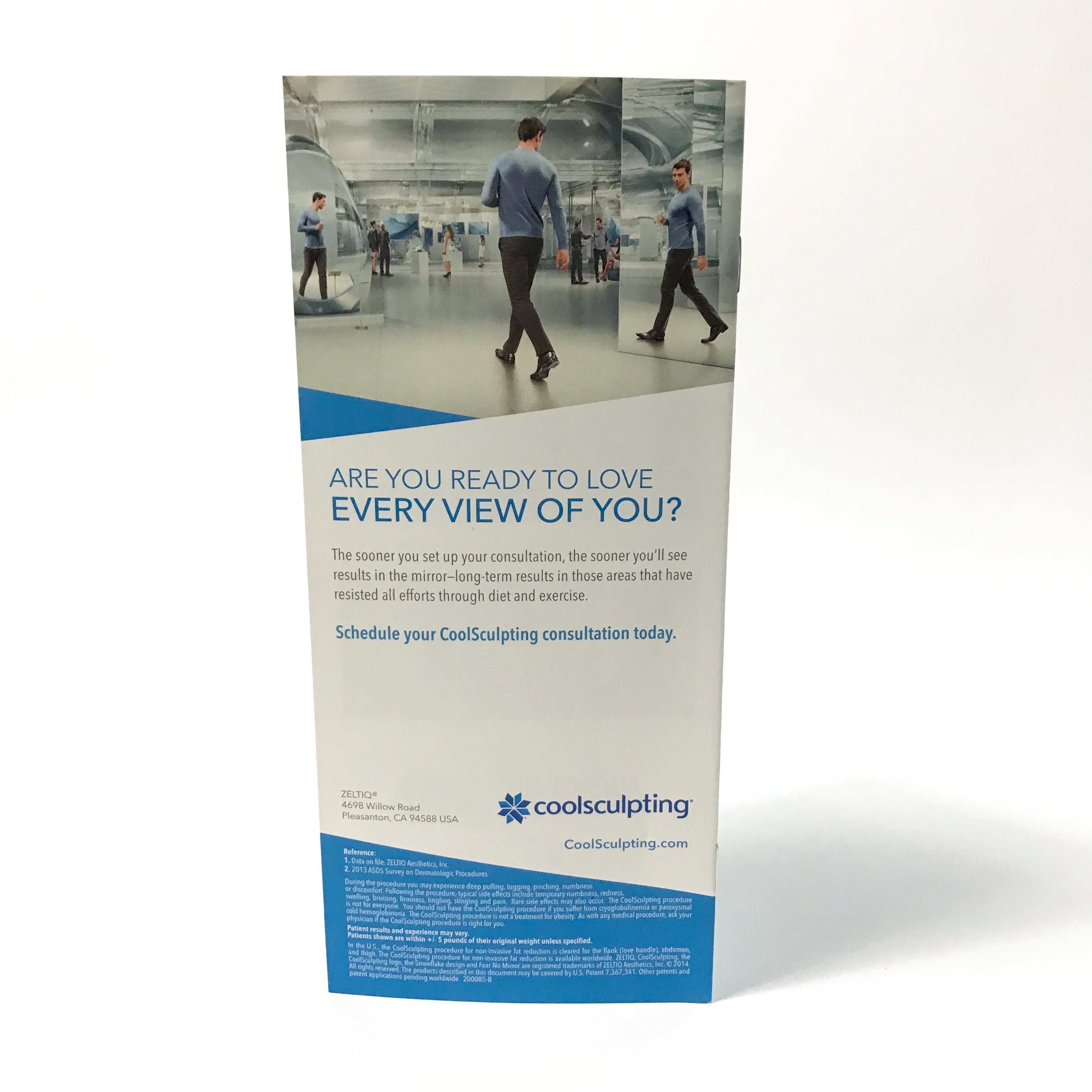 Zeltiq CoolSculpting Eliminate Stubborn Fat Booklet Fit Patient Brochures 25/pc