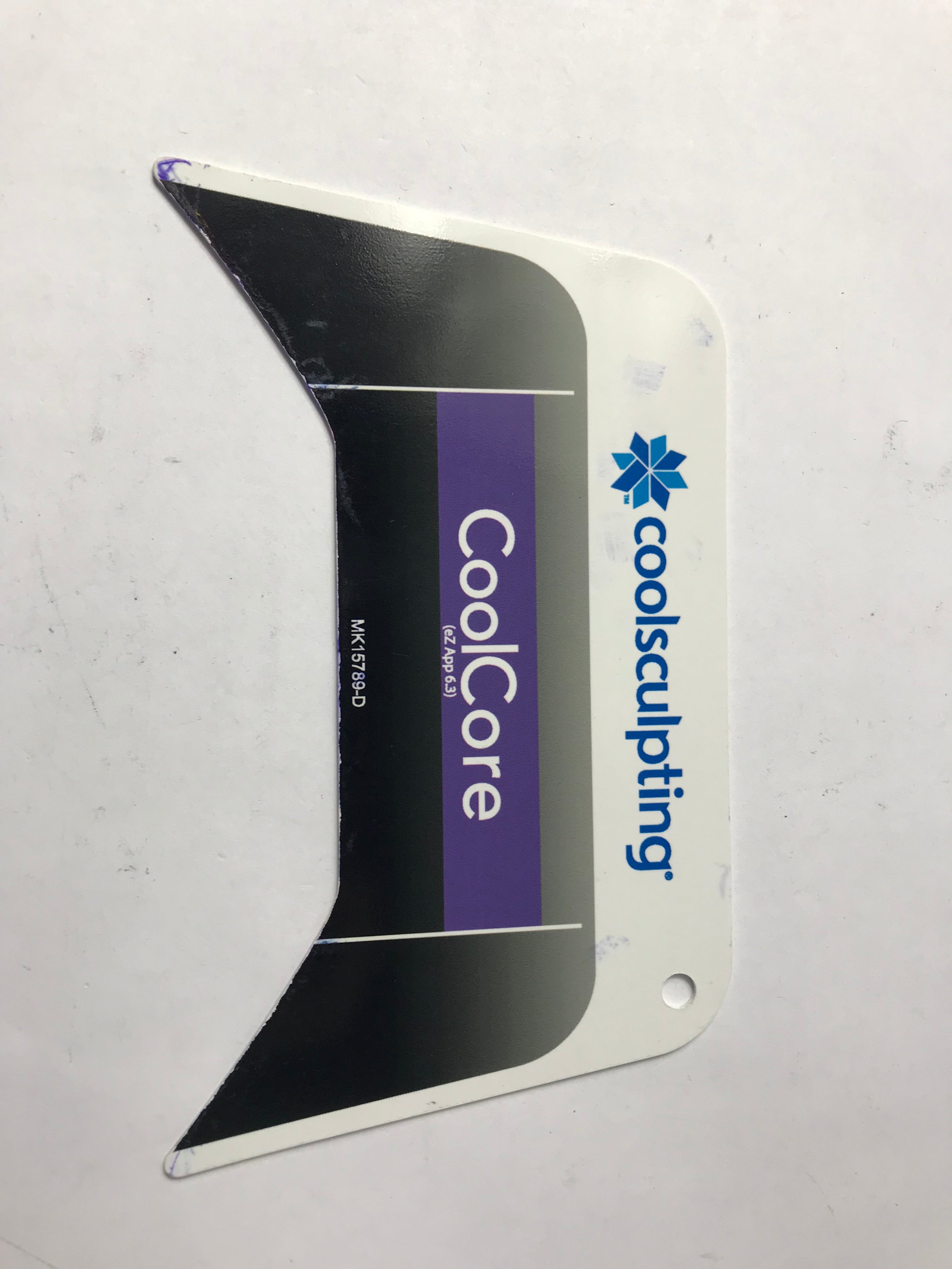 Zeltiq CoolSculpting MK15789-D CoolCore Marking Card Gauge w/ Lanyard Hole
