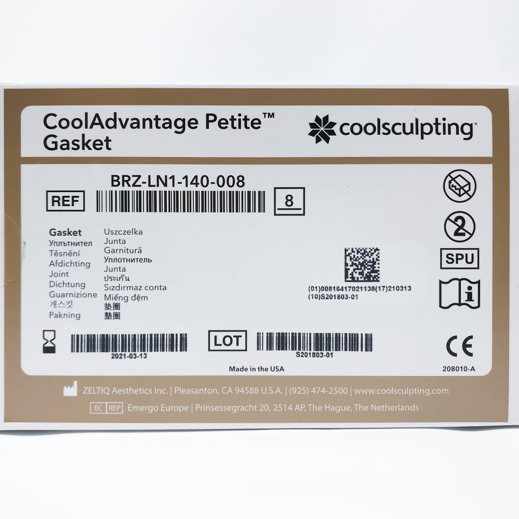 Zeltiq PETITE GASKET CoolSculpting CoolAdvantage BRZ-LN1-140-008 (Lot x23 Pcs)