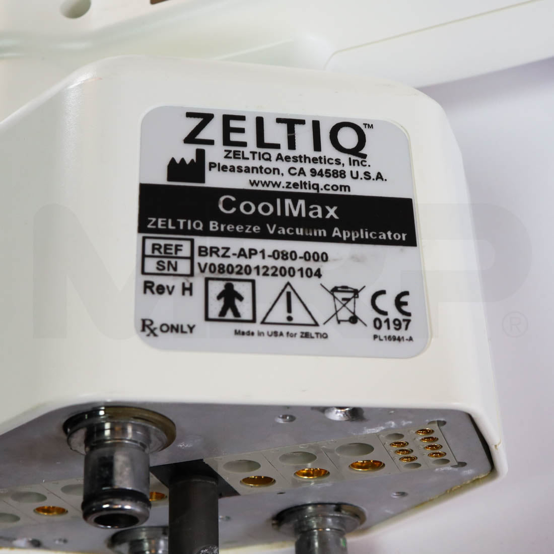 Zeltiq CoolSculpting Cool Max Cool CoolMax Vacuum Applicator BRZ-AP1-080-000