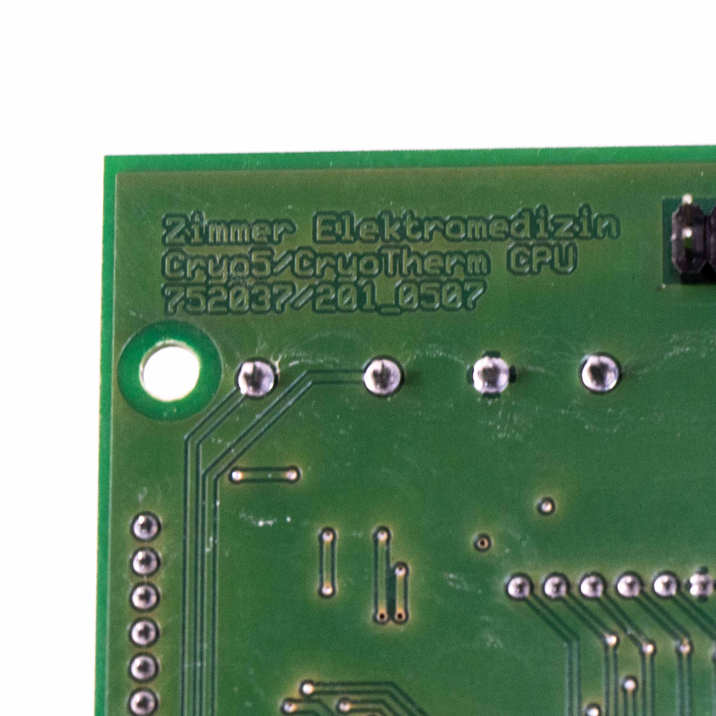 Zimmer Cryo 5 CPU Board NOT WORKING - NO POWER * PART AS-IS * 752037 / 201_05097