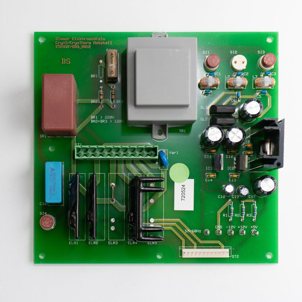 Zimmer Cryo 5 POWER SUPPLY BOARD - AS IS - Working PN: 75203 - 2039812