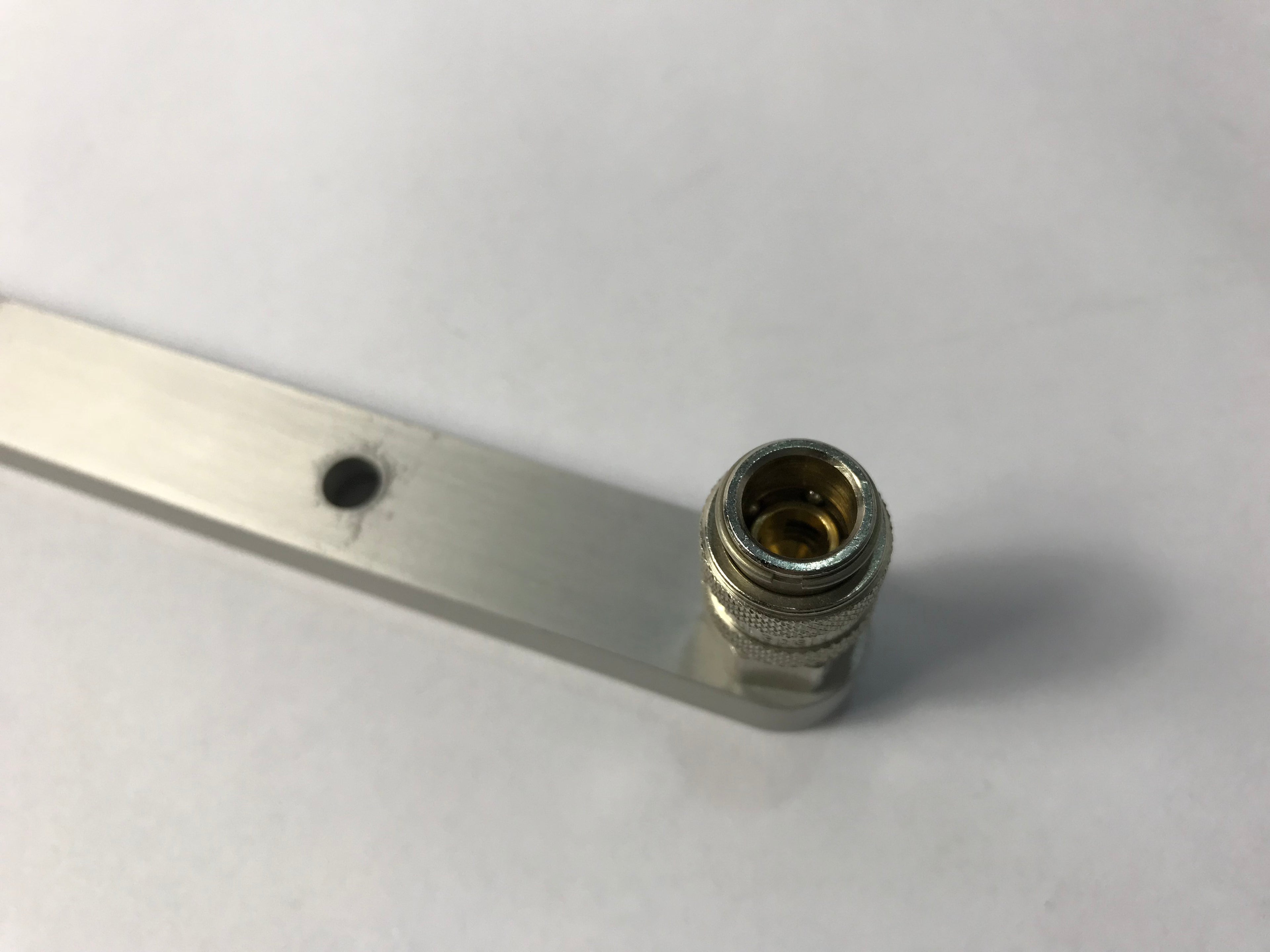 Zimmer Cryo Chiller Bottom Support Bracket With Coupler - Used As Is