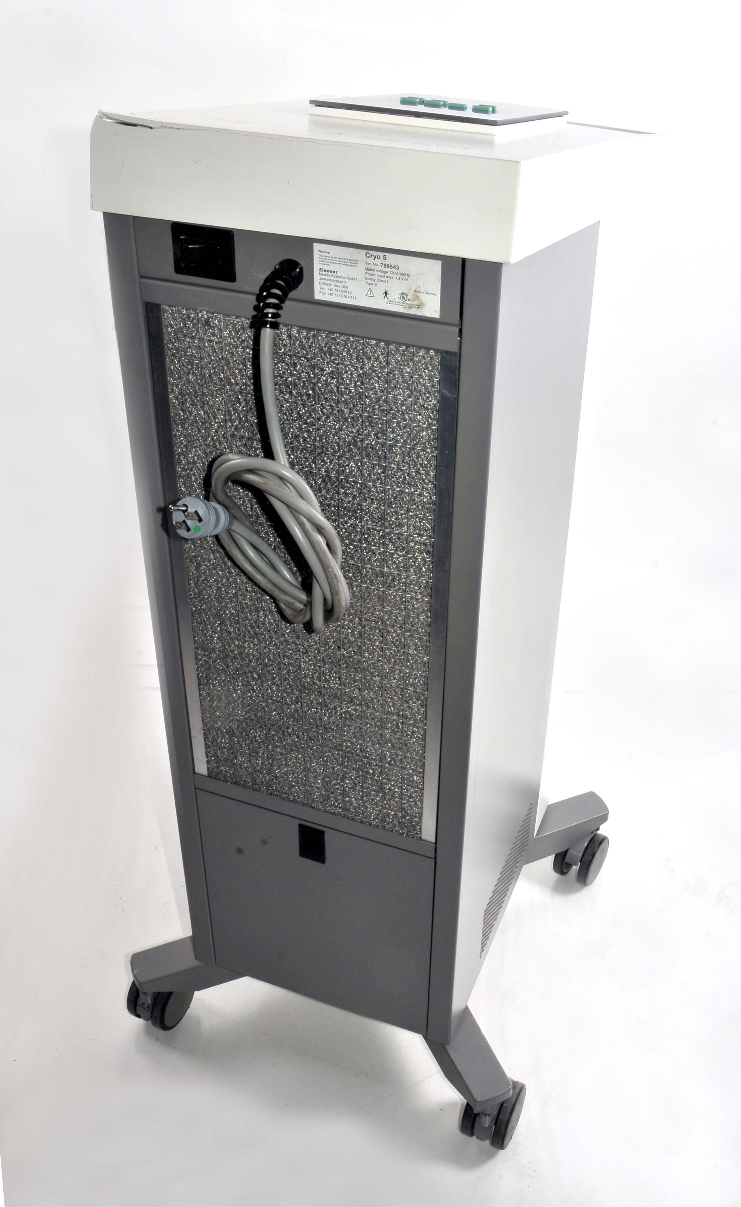 Zimmer Cryo5 CHILLER Syneron Skin Cooling Epidermal SmartCool Cryo 5 IPL Laser
