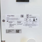 Zimmer MedizinSysteme CryoMini Skin Cooling System Serial Label