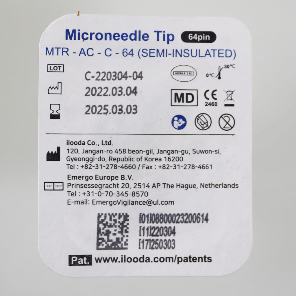Cutera SecretRF Microneedle Tip 64-Pin Semi-Insulated MTR-AC-C-64 1pc Exp03_2025
