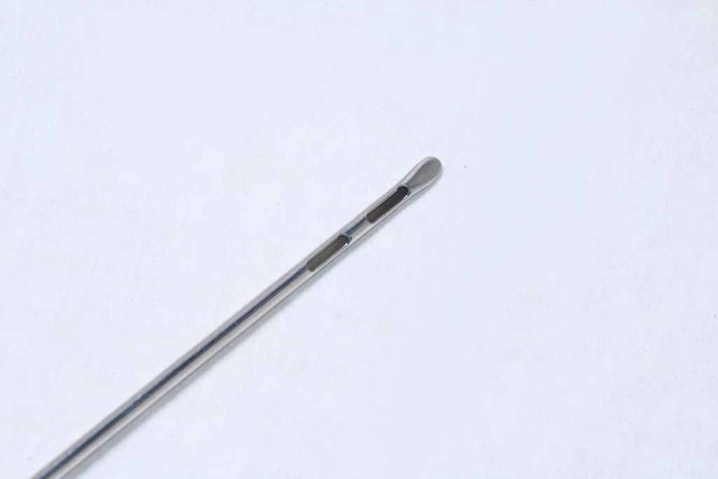 Spatula 2 Port Finesse Tip Microcannula Cannula 14G 23cm/2.1mm 9" LUER UNTESTED