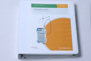 2014 Cynosure Palomar ICON IPL Laser All Module Treatment Guide Manual 2500-0014