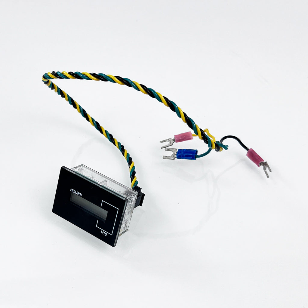 Med Incorporated Silkpeel Hours Meter Panel W/ Wire Connectors Parts AS-IS