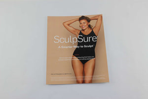 2017 Cynosure SculpSure Front Desk Lobby Marketing Sign Display Sculp Sure 8x11