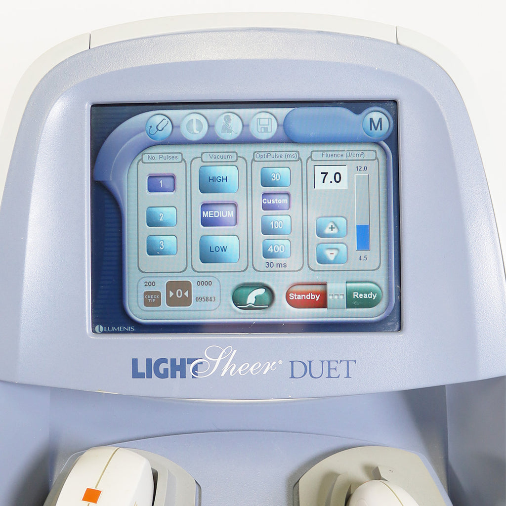 2012 Lumenis LightSheer Duet HS Handpieces 810nm Hair Removal System GASB00000