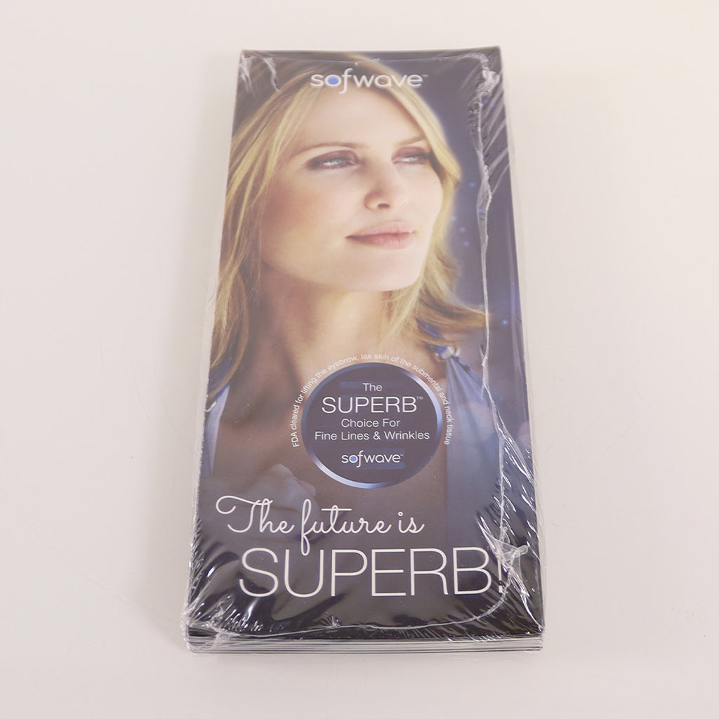 Sofwave The SUPERB Fine Lines & Wrinkles Marketing Brochures PB00010_5US x25 Pc