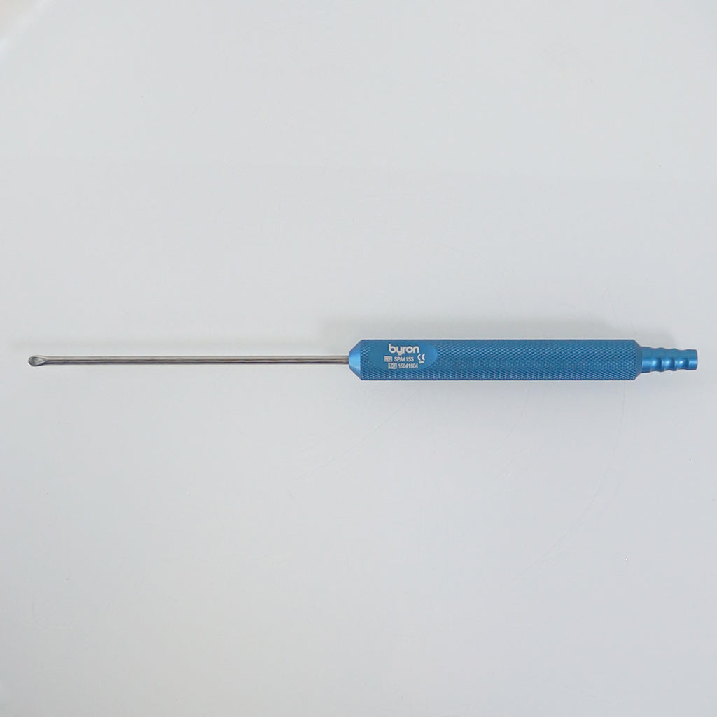 Byron SPA415S Spatula Blue Liposuction 4mm X 15cm Cannula