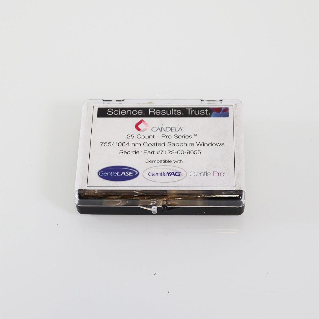 Candela Laser GentleLASE Pro Series 755 1064nm Sapphire Windows 7122-00-9655 - SINGLES