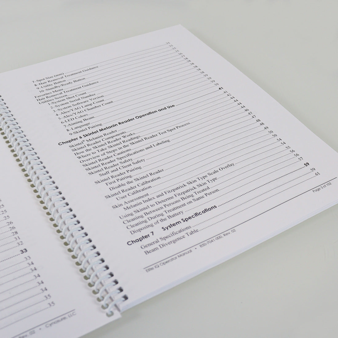 Cynosure Elite iQ Alexandrite Nd Yag Workstation Operator Manual 850-7041-000