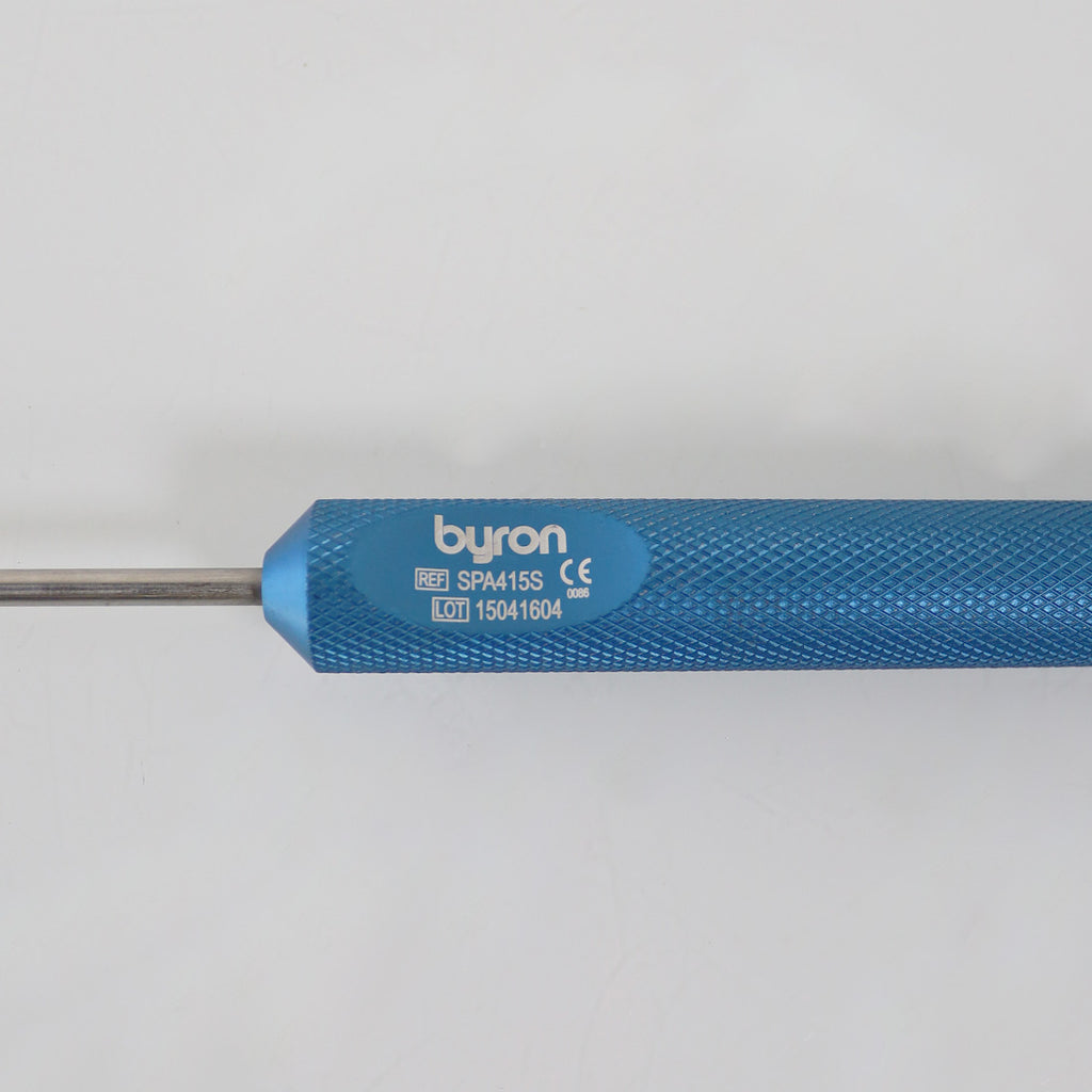 Byron SPA415S Spatula Blue Liposuction 4mm X 15cm Cannula