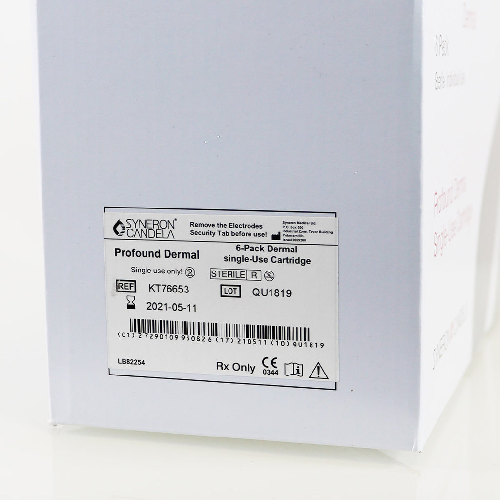 Syneron Candela Profound Microneedling RF 5 Pack Dermal Cartridge Exp 05/11/2021