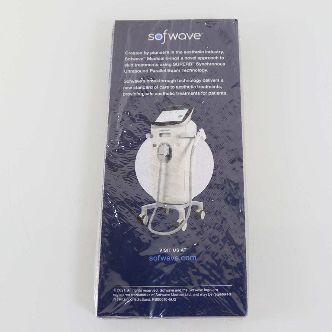 Sofwave The SUPERB Fine Lines & Wrinkles Marketing Brochures PB00010_5US x25 Pc