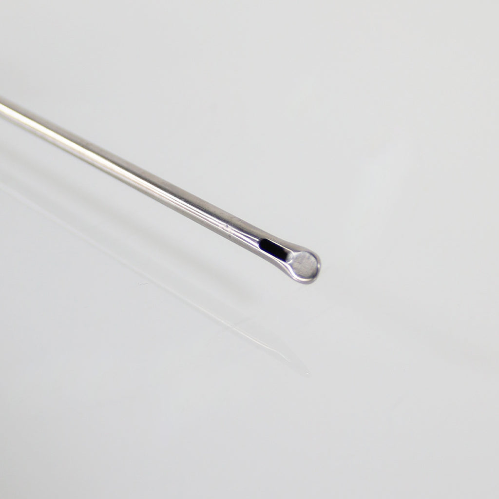 Byron SPA415S Spatula Blue Liposuction 4mm X 15cm Cannula