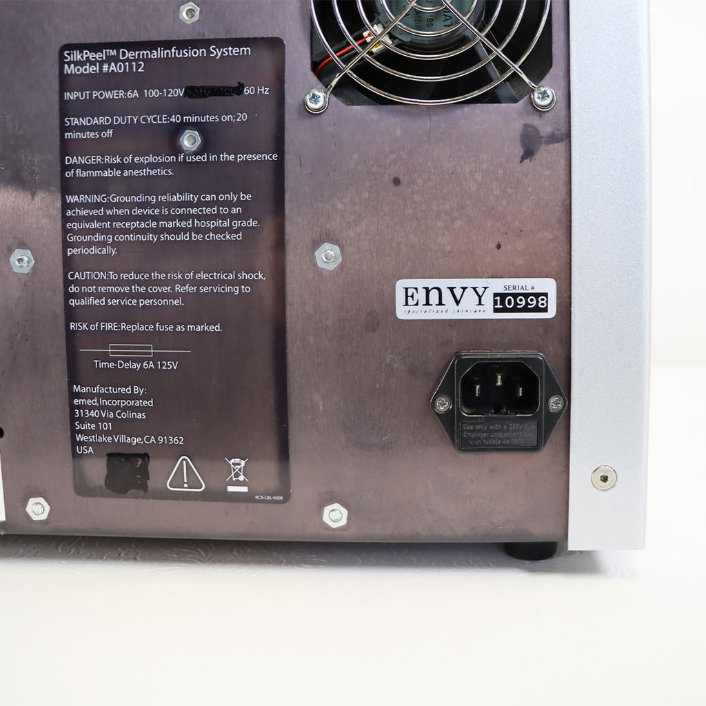 Envy Medical SilkPeel Dermalinfusion Skin Resurfacing Treatment System 285.3 Hours
