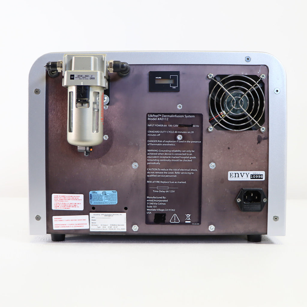 Envy Medical SilkPeel Dermalinfusion Skin Resurfacing Treatment System 285.3 Hours