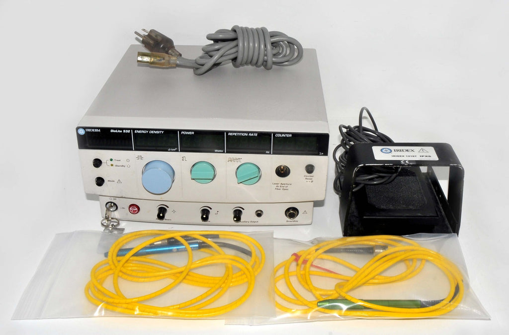 Iridex Iriderm DioLite Vascular Pigment Lesion Laser 532nm Diode W/Handpiece KTP