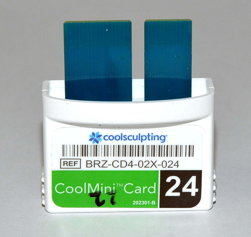 Zeltiq CoolSmooth Mini CoolSculpting 22 Cycles Treatment Card