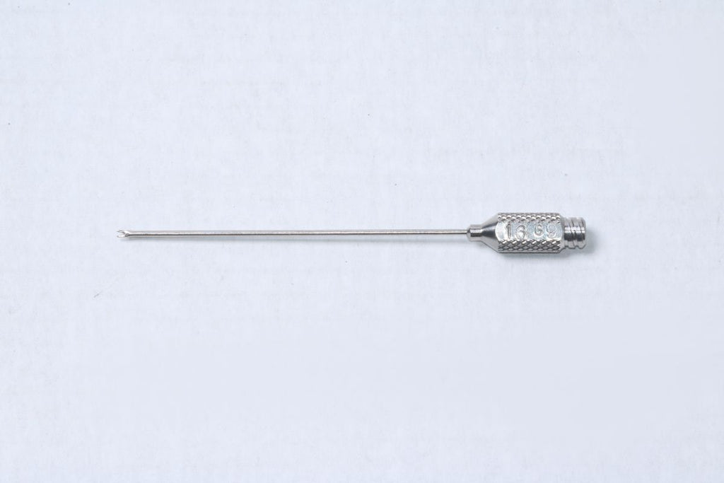 V Tip Fat Transfer Injection Cannula Single Port 16G 9cm LUER LOK UNTESTED AS IS