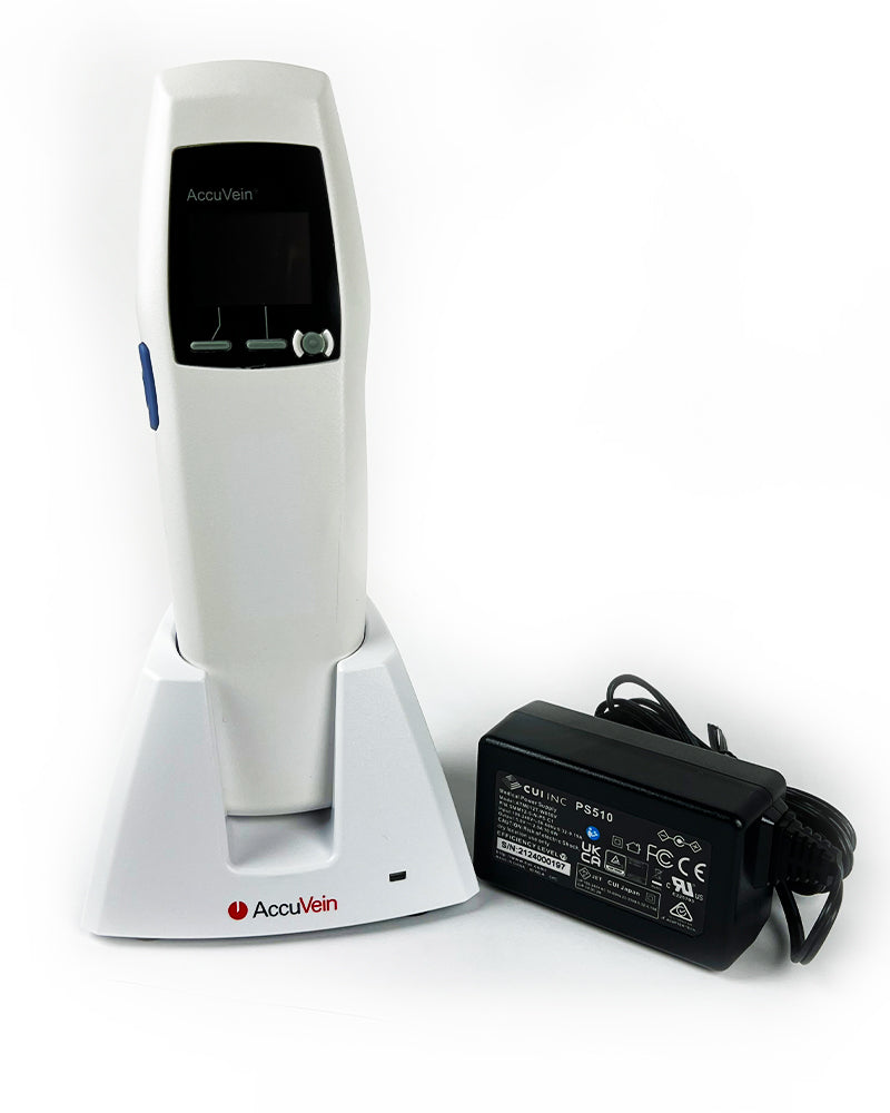 AccuVein Handheld Laser Portable Vein Finder Illumination AV300 Complete Bundle