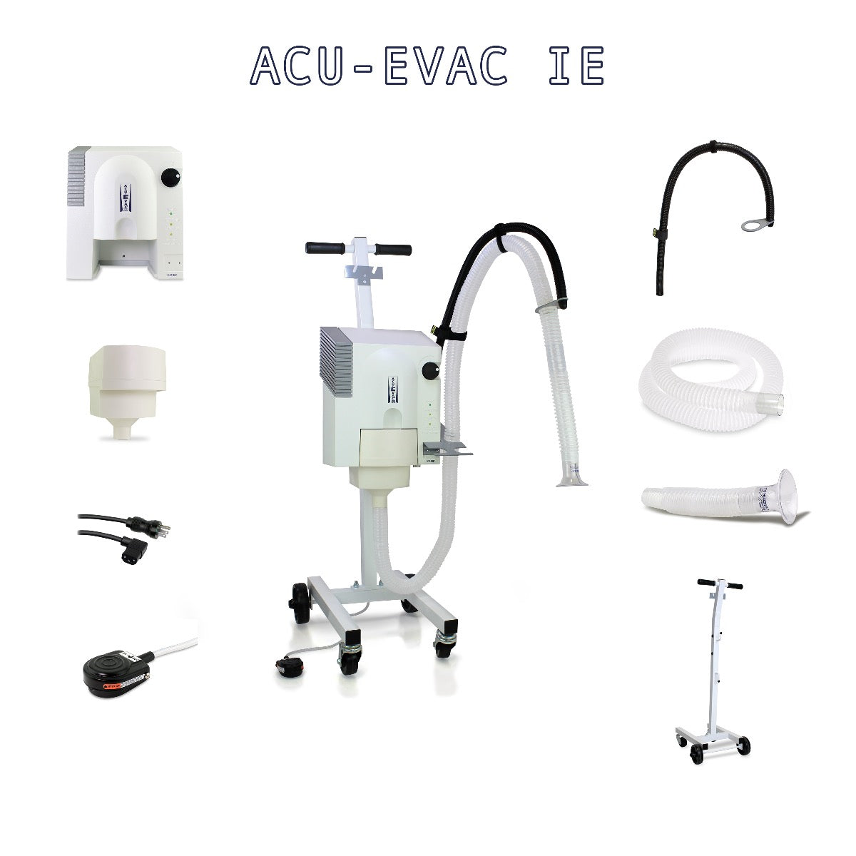 Acu-Evac IE Cart Mount Starter Package