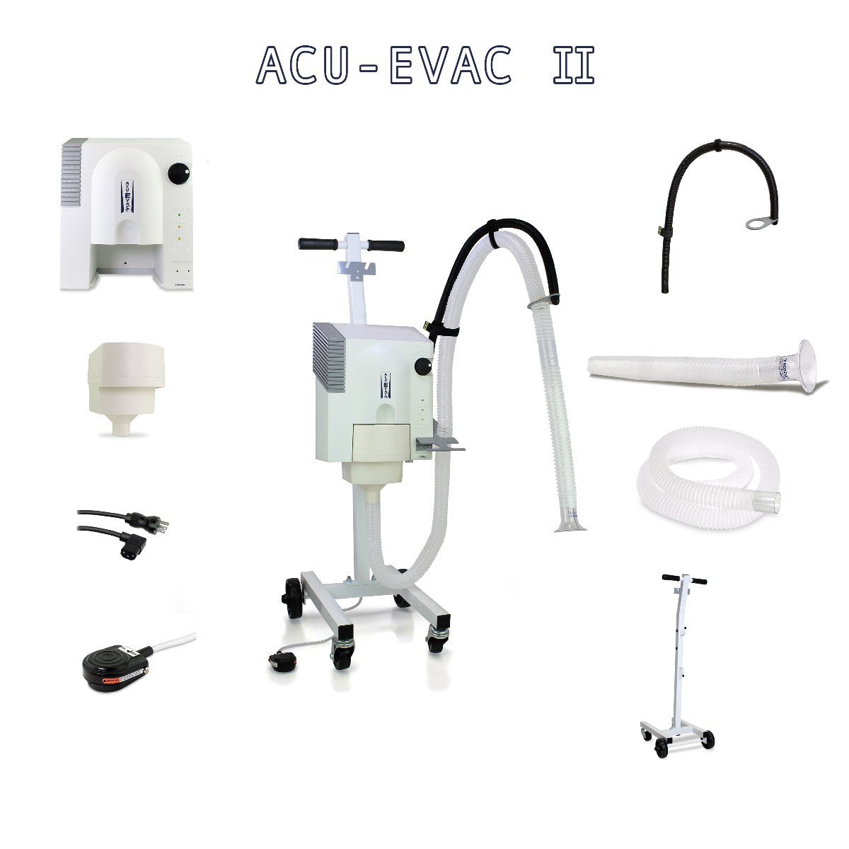 Acu-Evac II Cart Mount Starter Package