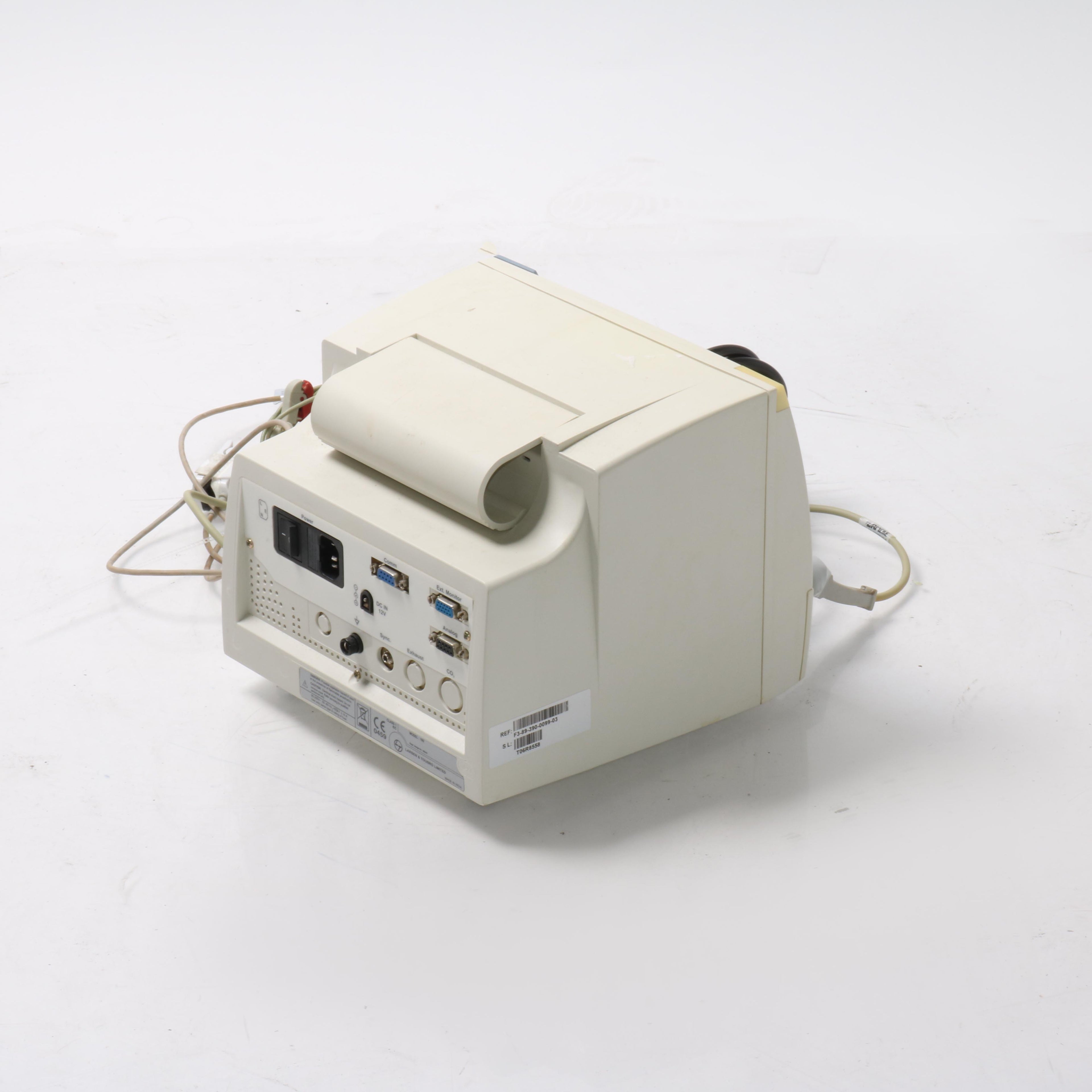 Larsen Toubro Model 100 Planet 50 NIBP SpO2 ECG Vitals Monitor PARTS ONLY AS IS