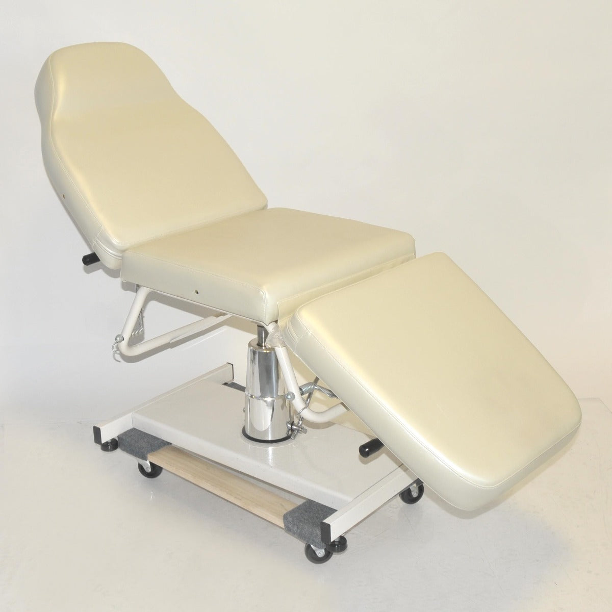 White Adjustable Spa Chair Table Clinic Facial Bed Massage Seat Hydraulic Base