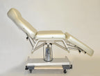 White Adjustable Spa Chair Table Clinic Facial Bed Massage Seat Hydraulic Base