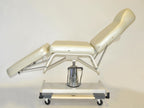 White Adjustable Spa Chair Table Clinic Facial Bed Massage Seat Hydraulic Base