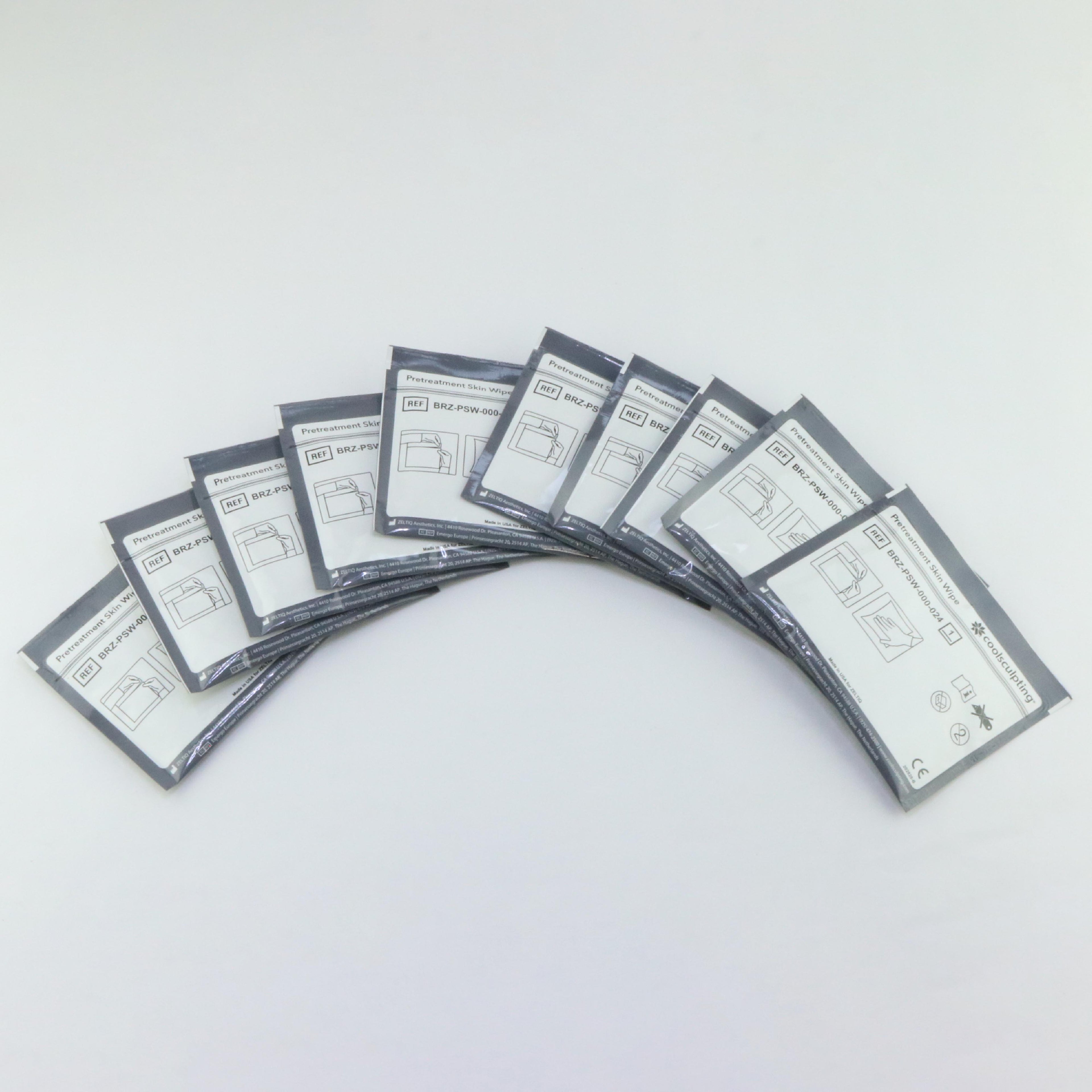 Zeltiq CoolSculpting BRZ-PSW-000 Pretreatment Skin Wipe EXP 2021-05-29 (8 PACK)