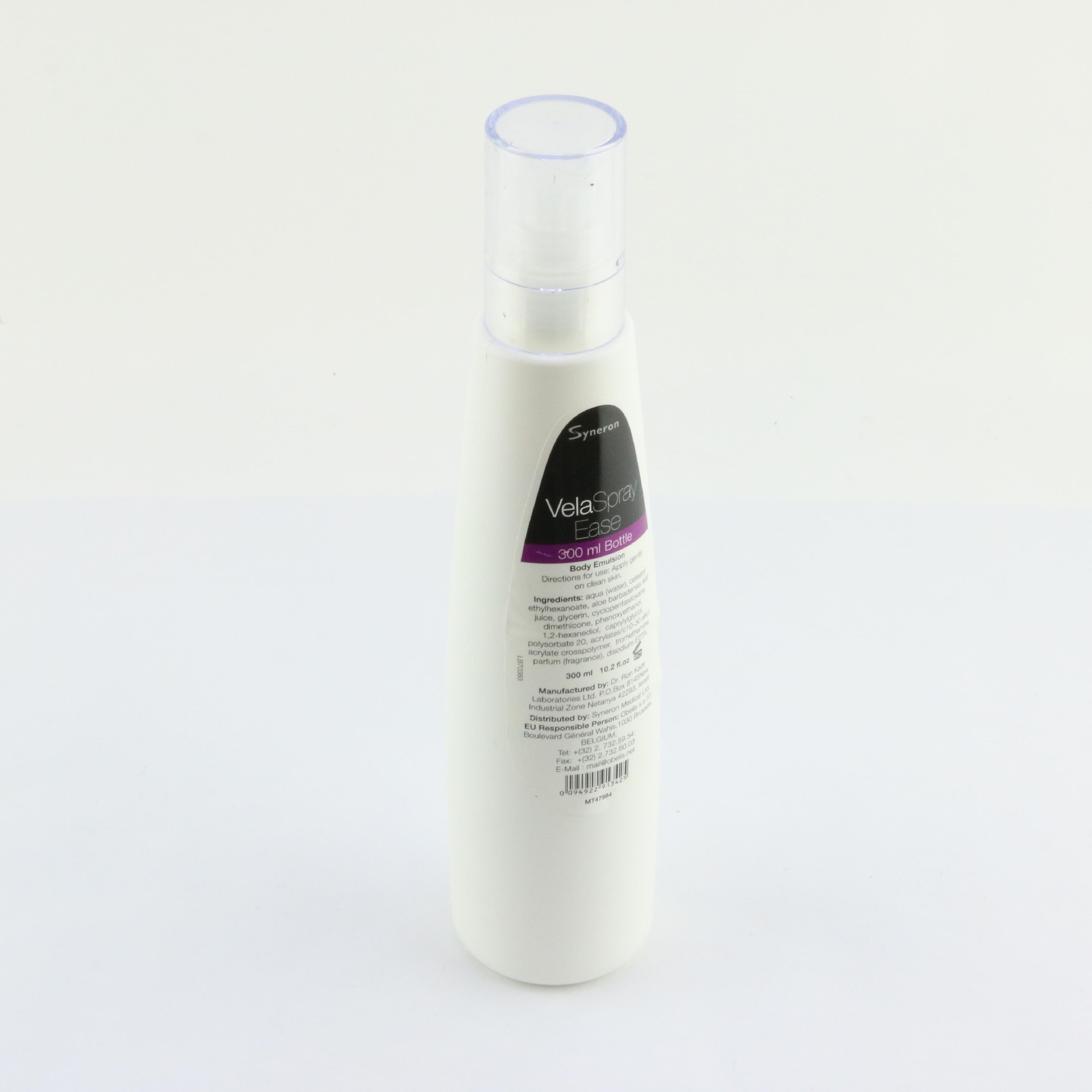 Syneron MT47984 VelaSpray Ease 300mL Bottle Vela Shape Smooth Spray EXP 2017