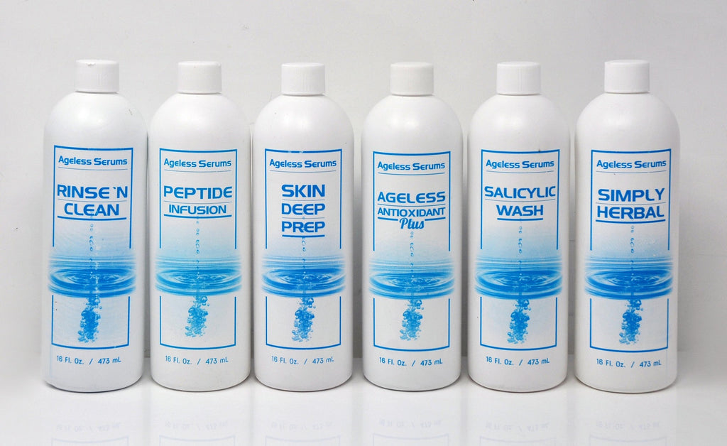 Ageless Serums Anti-Aging Skincare Treatment Set Epidermal Growth