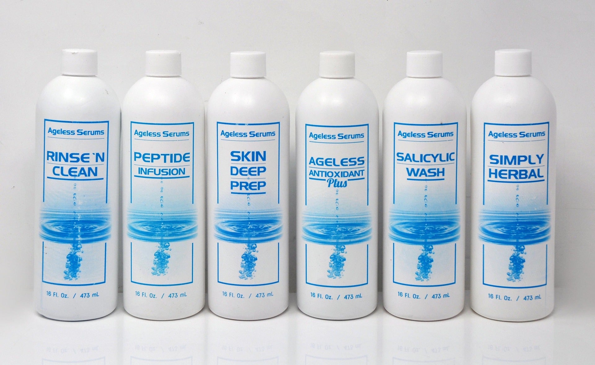 Ageless Serums Anti-Aging Skincare Treatment Set Epidermal Growth