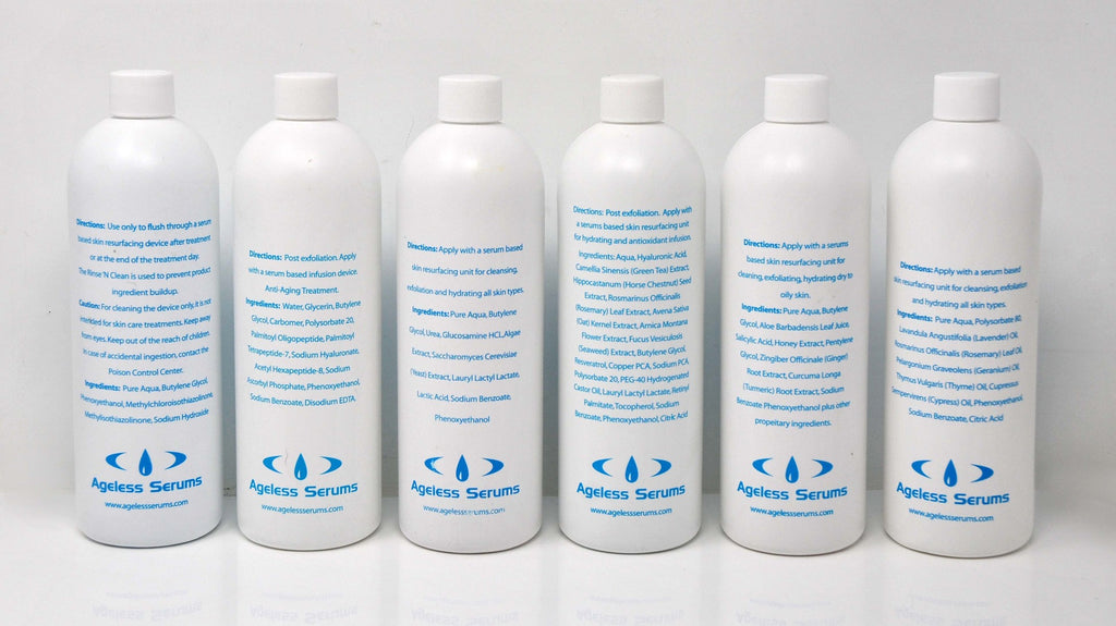 Ageless Serums Anti-Aging Skincare Treatment Set Epidermal Growth
