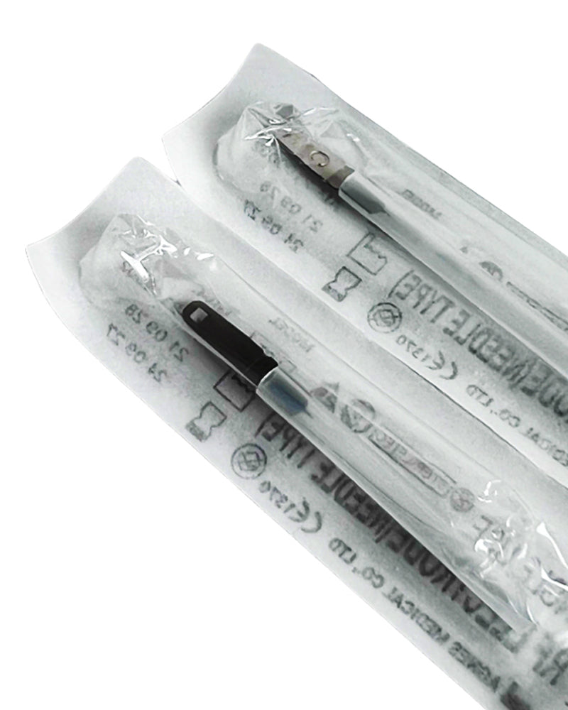AGNES Medical RF Electrode Needle Type Model GA-C Micro-Insulated 2x Needles