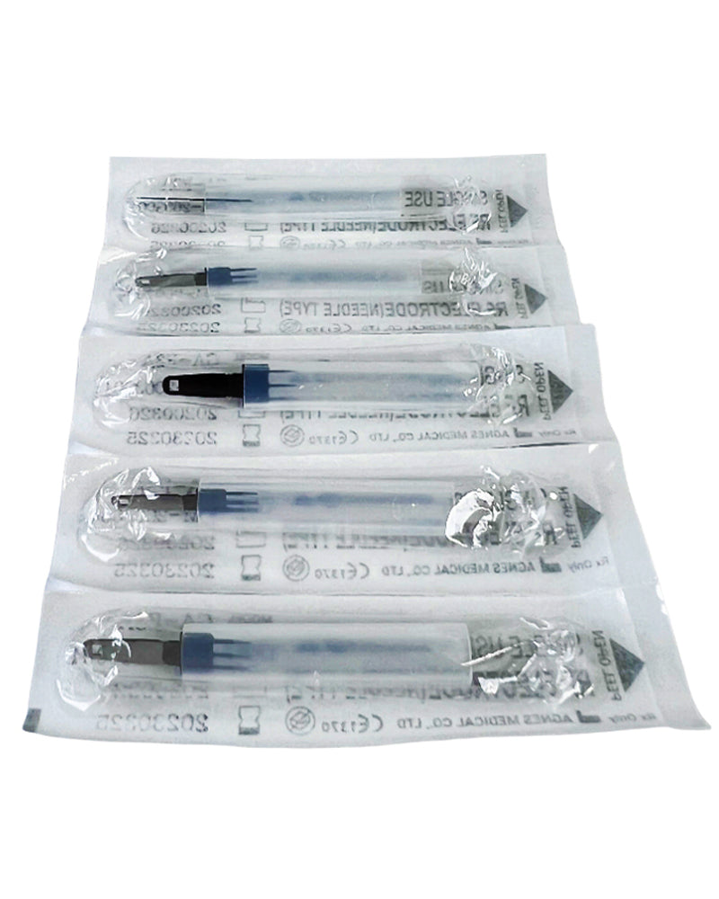 AGNES Medical RF Electrode Needle Type Model GA-F3A Micro-Insulated Tips 5x EXP2024