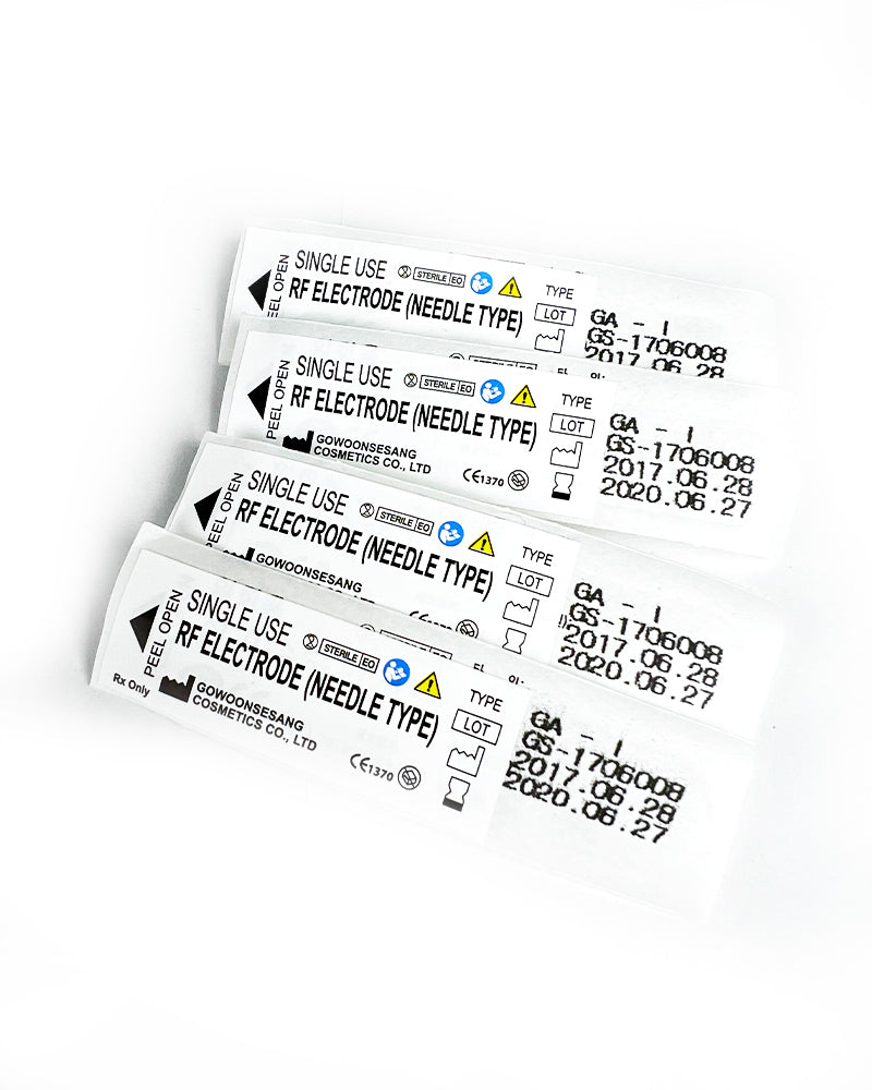 AGNES Medical RF Electrode Needle Type Model GA-I Micro-Insulated 4x Pcs