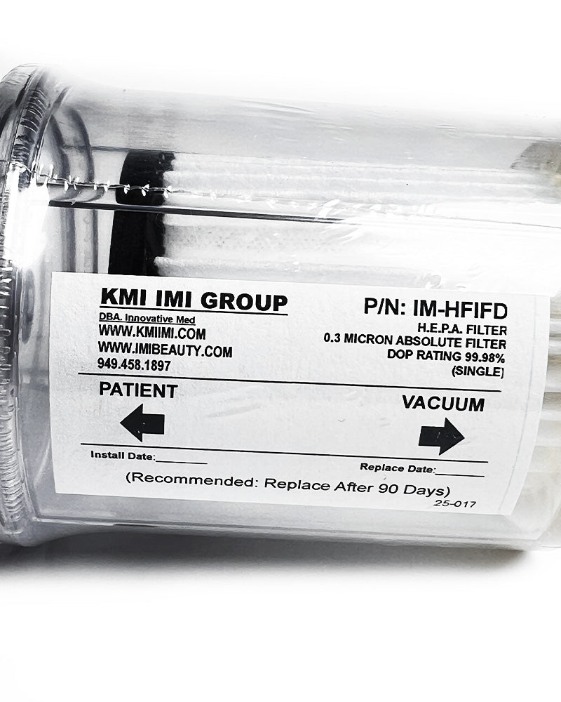 Inline Clear HEPA .3 Micron Absolute Filter IM-HFIFD KMI IMI Group H.E.P.A. New