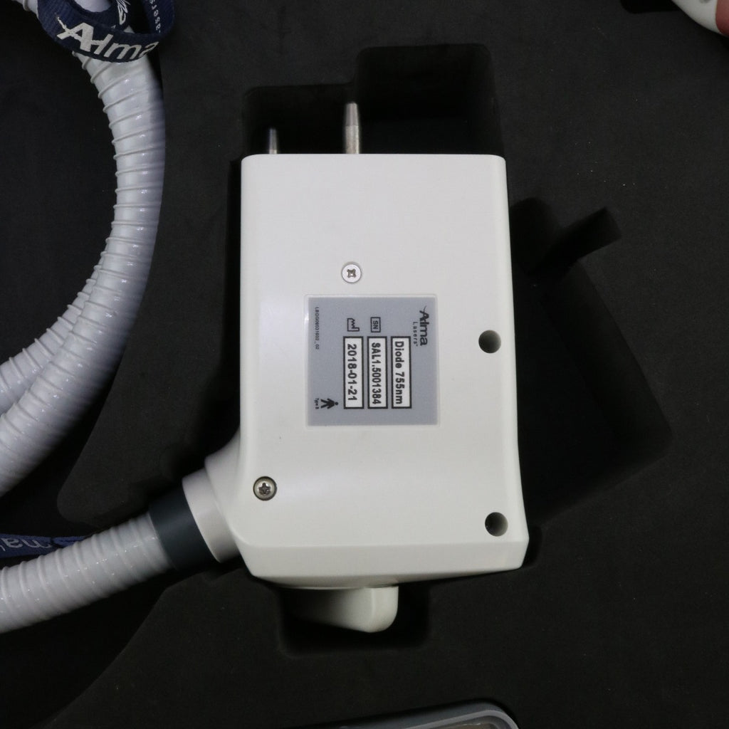 2018 Alma Soprano ICE ALEX 755 nm Alexandrite Diode Laser Hair Removal Handpiece