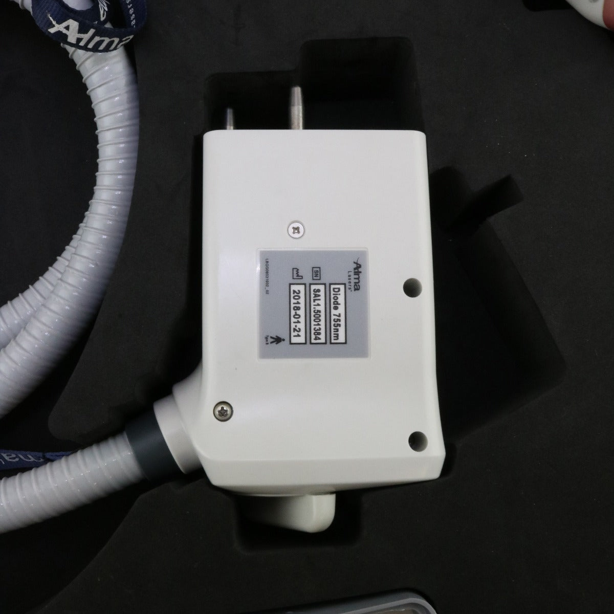 2018 Alma Soprano ICE ALEX 755 nm Alexandrite Diode Laser Hair Removal Handpiece
