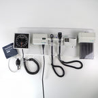 Welch Allyn Integrated Wall Diagnostic System Complete with Wall Board, Blood Pressure, 2 Heads, Thermometer holder, and Specula Dispenser