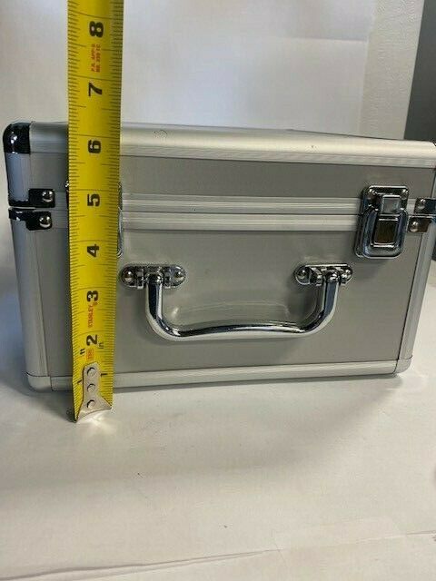Alma Laser Hand Piece Case 12" x 10" x 6" Chrome & Aluminum Case