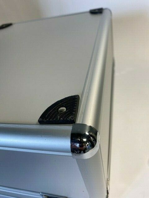 Alma Laser Hand Piece Case 12" x 10" x 6" Chrome & Aluminum Case