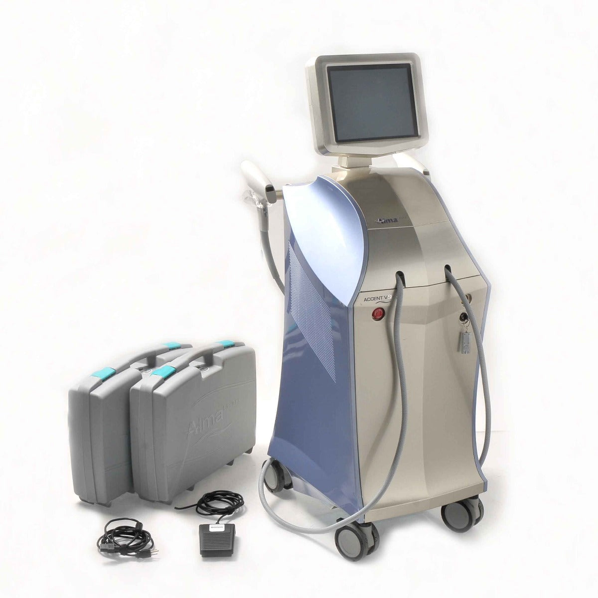 Alma Accent V Shape II 2 RF Ultrasound Body Contouring Acne Scars Wrinkles 2 HP